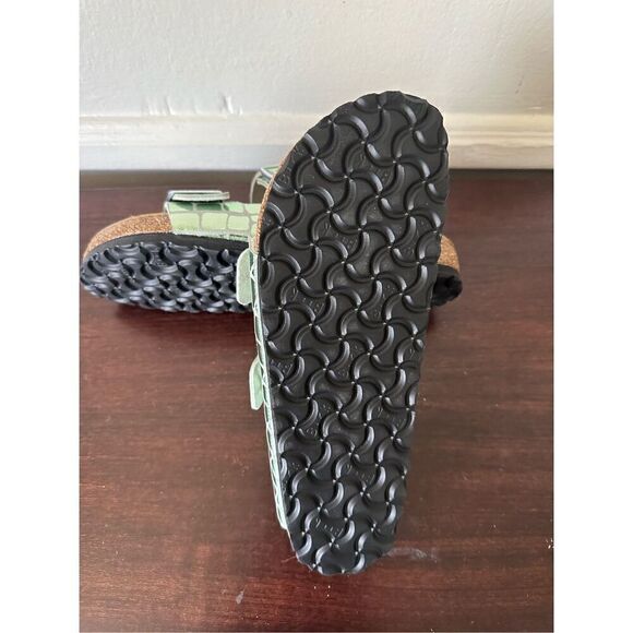 BIRKENSTOCK Arizona MF Gator Gleam Mineral sandals size EU40, US9 - Picture 6 of 16